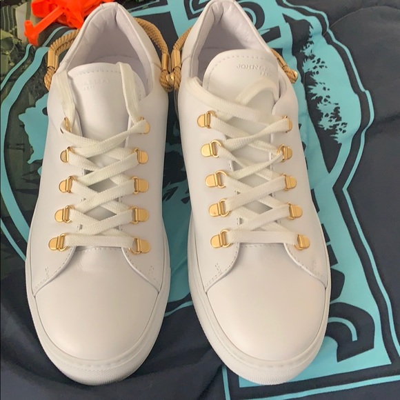 John Galliano ParisLow Top Men’s Shoe All WhIte